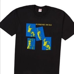 Supreme dicks tshirt